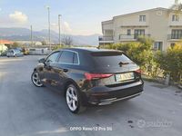 Usata Audi A3 Advanced 150 CV (110 kW) 2022 Nero Berlina