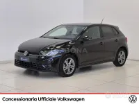 Usata VW Polo R-line 95 CV (69 kW) 2023 Nero Utilitaria