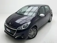 Usata Peugeot 208 82 CV (60 kW) 2018 Blu Utilitaria