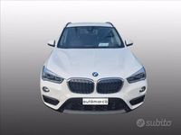 Usata BMW X1 192 CV (141 kW) 2018 Bianco pastello SUV