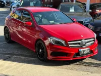 Usata Mercedes A200 Premium 136 CV (100 kW) 2014 Rosso Utilitaria