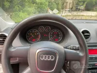 Usata Audi A3 Sportback 125 CV (91 kW) 2009 Bianco Utilitaria