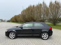 Usata Audi A3 Ambition 102 CV (75 kW) 2009 Nero Utilitaria
