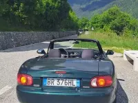 Usata Mazda MX5 110 CV (80 kW) 2001 Verde Cabrio