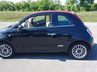 Usata Fiat 500 69 CV (50 kW) 2013 Nero Cabrio