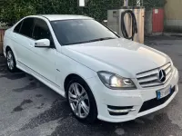 Usata Mercedes C220 170 CV (125 kW) 2013 Bianco Berlina