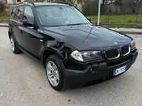 Usata BMW X3 Efficient Dynamics 150 CV (110 kW) 2005 Nero SUV