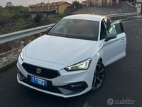 Usata Seat Leon FR 115 CV (84 kW) 2023 Bianco Berlina