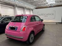 Usata Fiat 500 Lounge 69 CV (50 kW) 2009 Rosa Cabrio