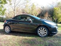 Usata Peugeot 207 CC 120 CV (88 kW) 2008 Nero Cabrio