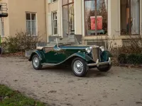 Usata MG TD 54 CV (39 kW) 1950 Verde Cabrio