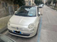 Usata Fiat 500 Pop 75 CV (55 kW) 2009 Bianco Cabrio
