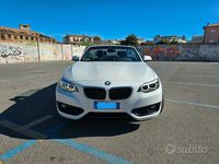 Usata BMW 218 Sport Line 150 CV (110 kW) 2018 Bianco Cabrio