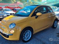 Usata Fiat 500C 95 CV (69 kW) 2013 Giallo Cabrio
