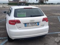 Usata Audi A3 S-Line 140 CV (102 kW) 2009 Bianco Utilitaria