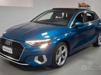 Usata Audi A3 S-Line 150 CV (110 kW) 2020 Blu/azzurro Berlina