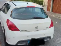 Usata Peugeot 308 109 CV (80 kW) 2009 Bianco Berlina