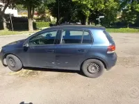 Usata VW Golf VI 102 CV (75 kW) 2010 Blu Utilitaria