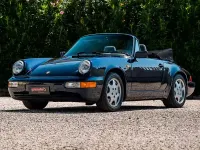 Usata Porsche 964 320 CV (235 kW) 1991 Bluazzurro Cabrio