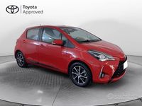 Usata Toyota Yaris Hybrid Active 101 CV (74 kW) 2019 Rosso Berlina