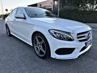 Usata Mercedes C200 Premium 136 CV (100 kW) 2016 Bianco Berlina