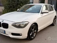 Begagnad BMW 114 Sport Line 102 HK (75 kW) 2012 Vit Halvkombi