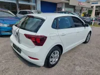 Usata VW Polo 80 CV (58 kW) 2022 Bianco pastello Utilitaria