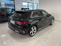 Usata Audi A3 Ambiente 150 CV (110 kW) 2024 Nero Berlina