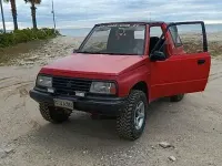 Usata Suzuki Vitara 1991 Rosso Cabrio