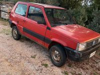 Usata Fiat Panda 4x4 50 CV (36 kW) 1991 Rosso Utilitaria