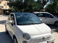Usata Fiat 500 75 CV (55 kW) 2008 Bianco Berlina