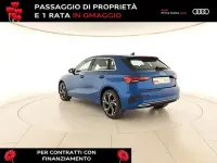 Usata Audi A3 Advanced Plus 110 CV (80 kW) 2022 Blu atollo metallizzato Berlina