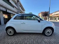 Usata Fiat 500 Lounge 69 CV (50 kW) 2008 Bianco Utilitaria