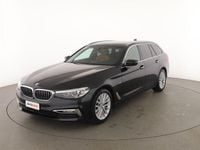 Usata BMW 520 Luxury Line 190 CV (139 kW) 2017 Nero Station wagon