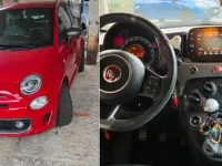 Usata Fiat 500 69 CV (50 kW) 2018 Rosso Berlina