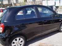 Usata Nissan Micra Acenta 80 CV (58 kW) 2011 Nero Utilitaria