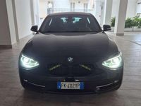 Usata BMW 114 Sport Line 95 CV (69 kW) 2014 Nero Utilitaria