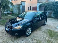 Usata VW Golf VI 105 CV (77 kW) 2009 Nero Utilitaria