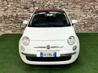 Usata Fiat 500 Lounge 69 CV (50 kW) 2014 Bianco Cabrio