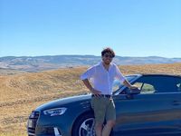 Usata Audi A3 Cabriolet S-Line 150 CV (110 kW) 2018 Grigio Cabrio