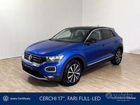 Usata VW T-Roc Style 116 CV (85 kW) 2018 Blu ravenna SUV