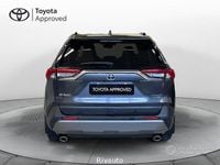 Usata Toyota RAV4 Hybrid Lounge 222 CV (163 kW) 2020 Grigio scuro SUV