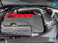 Usata Audi RS3 Design 400 CV (294 kW) 2018 Bianco Berlina