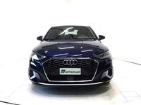 Usata Audi A3 Advanced 110 CV (80 kW) 2024 Blu scuro Berlina