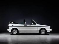 Usata VW Golf Cabriolet 98 CV (72 kW) 1990 Bianco Cabrio