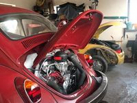 Usata VW Beetle 1960 Rosso Utilitaria