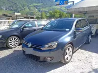 Usata VW Golf VI Team 105 CV (77 kW) 2010 Blu Utilitaria