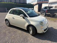 Usata Fiat 500 Lounge 75 CV (55 kW) 2008 Bianco Utilitaria