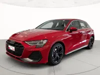 Usata Audi A3 S-Line 150 CV (110 kW) 2024 B1 rosso progressivo metallizzato Berlina