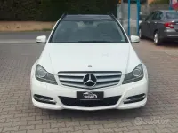Usata Mercedes C220 Avantgarde 170 CV (125 kW) 2013 Bianco Station wagon